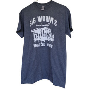 Big Worms Ice Cream Graphic Tee - Size M - All Genders